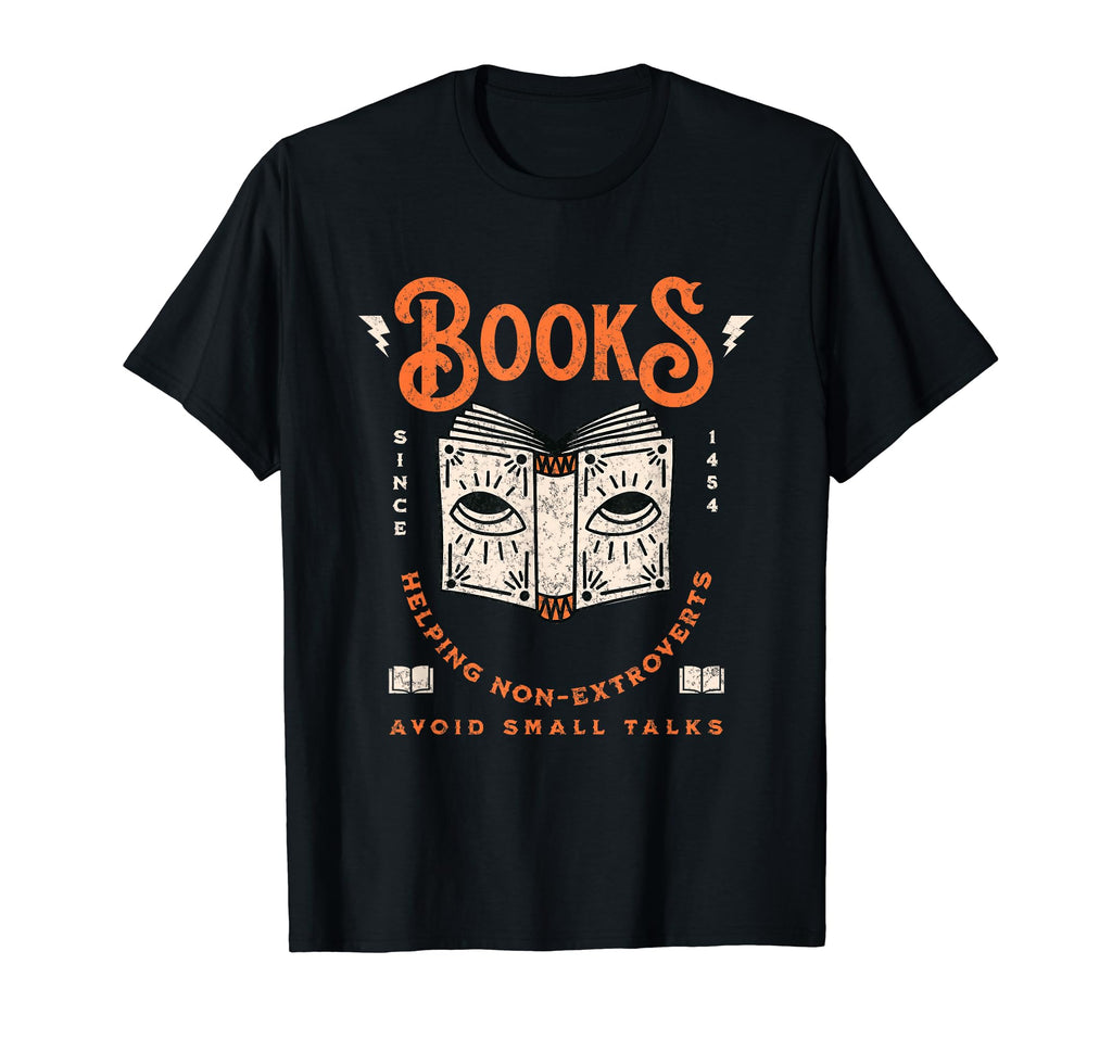 Books Helping Non Extroverts Avoid Small T-Shirt - Streetwear Style Unisex - T-Shirt, Sweatshirt, Hoodie