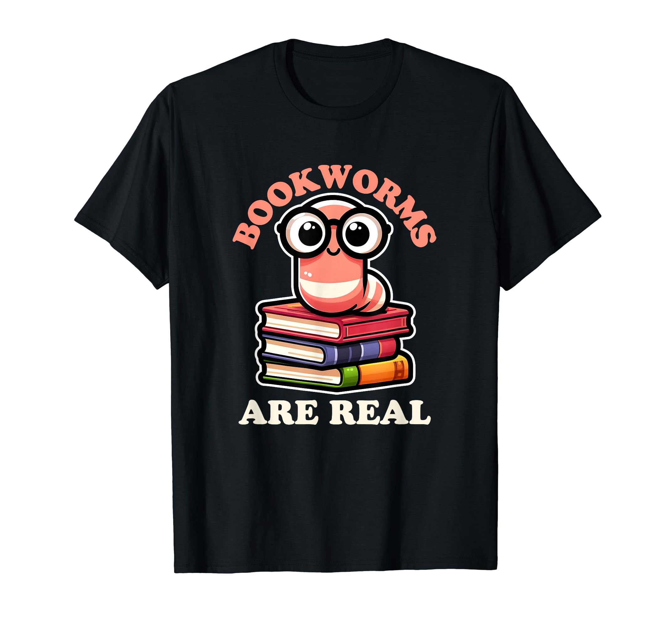 Bookworms Are Real Funny Book Lover T-Shirt - Aesthetic Graphic Men Women - T-Shirt, Sweatshirt, Hoodie
