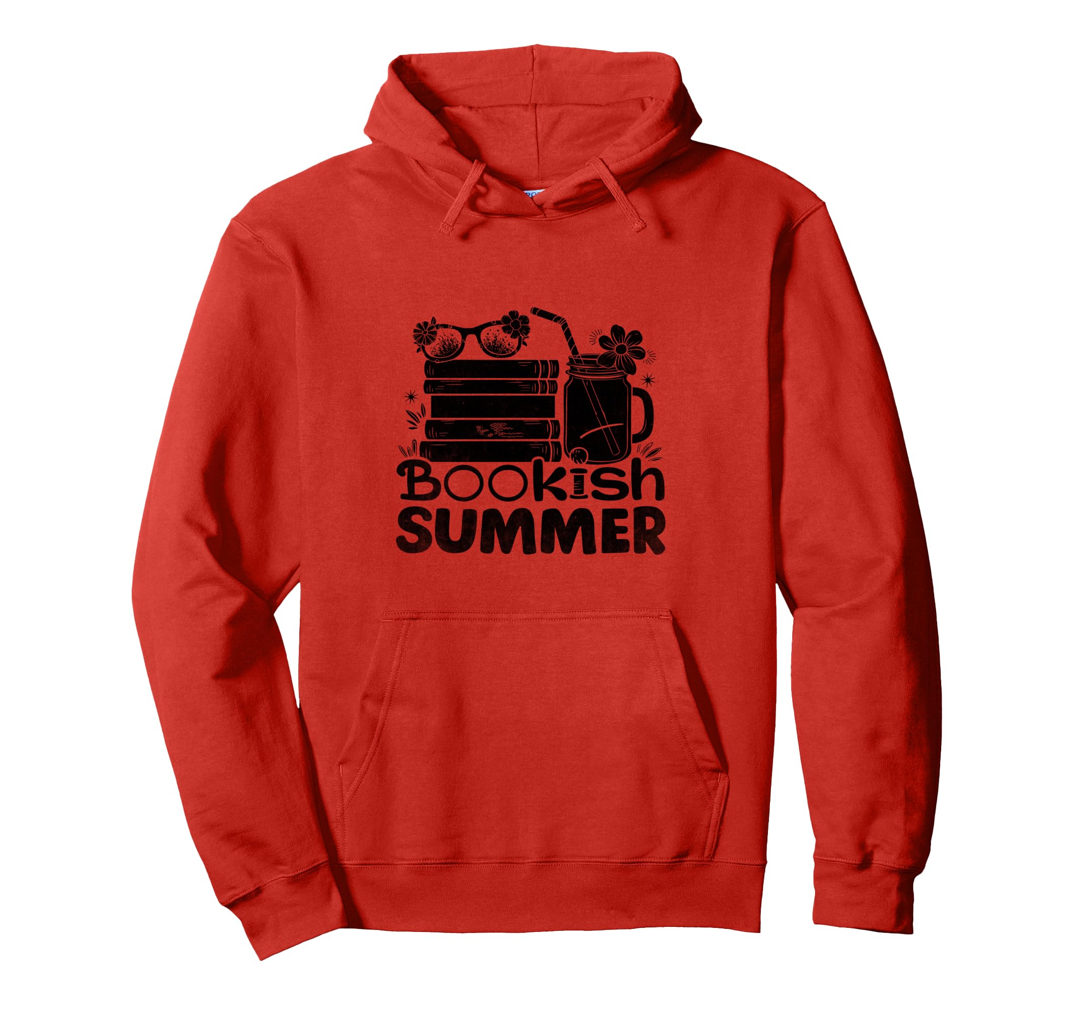 Bookish Summer Book Reading Books Hoodie - Aesthetic Graphic for Adults - T-Shirt, Sweatshirt, Hoodie