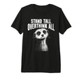 Meerkat Watchful Overthinkers Tri Blend T-Shirt - Custom Art Print Unisex - T-Shirt, Sweatshirt, Hoodie