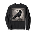 Tribute To Edgar Allan Poe Raven Sweatshirt - Streetwear Style for Adults - T-Shirt, Sweatshirt, Hoodie