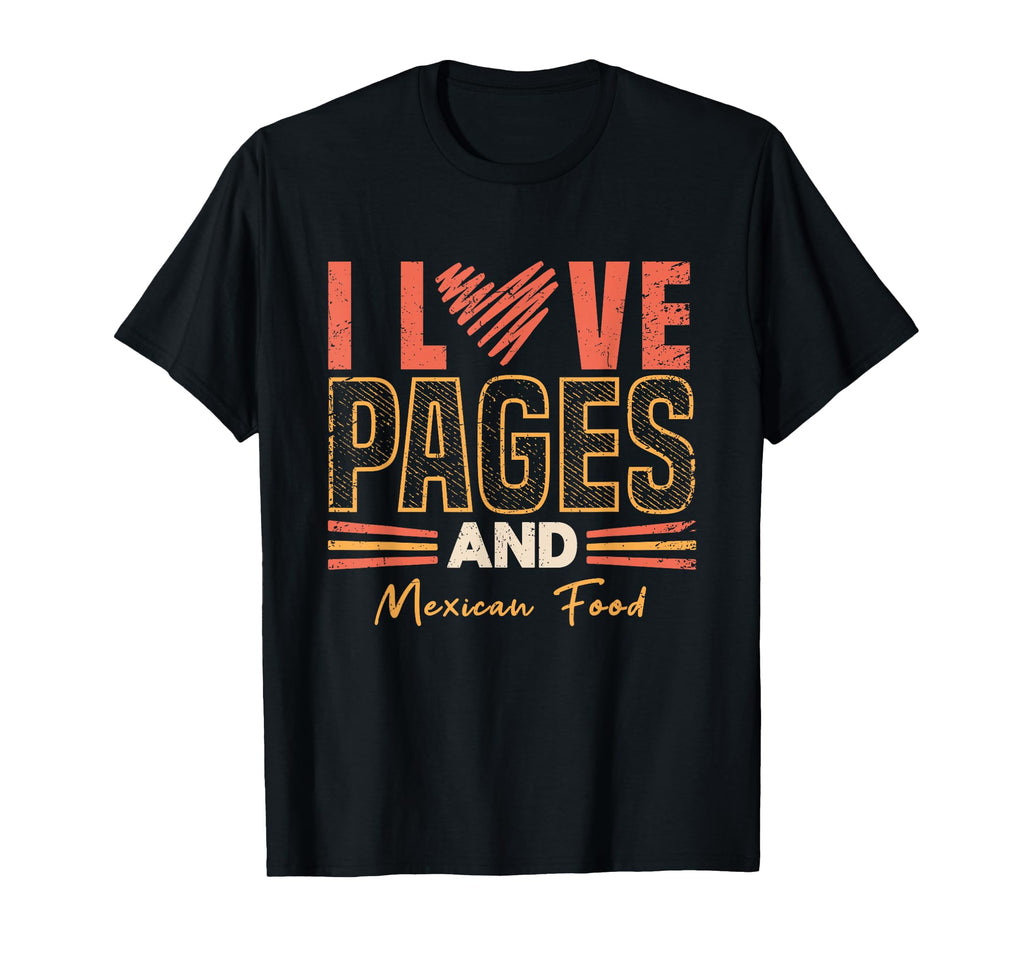 Funny Book Lover And Mexican Food T-Shirt - Fun Novelty Design for Adults - T-Shirt, Sweatshirt, Hoodie