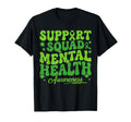 Groovy Support Squad Mental Health T-Shirt - Novelty Apparel for Adults - T-Shirt, Sweatshirt, Hoodie