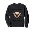 Antisocial Butterfly Gift T-Shirt - Minimalist Print Men Women - T-Shirt, Sweatshirt, Hoodie