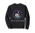 Cats Are My Best Friends Sweatshirt - Casual Everyday Wear for Adults - T-Shirt, Sweatshirt, Hoodie