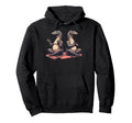 Meditation Komodo Dragon Yoga Pose Hoodie - Casual Everyday Wear Unisex - T-Shirt, Sweatshirt, Hoodie