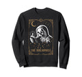 Skeleton Bibliophile Tarot Card Pagan Sweatshirt - Streetwear Style Unisex - T-Shirt, Sweatshirt, Hoodie