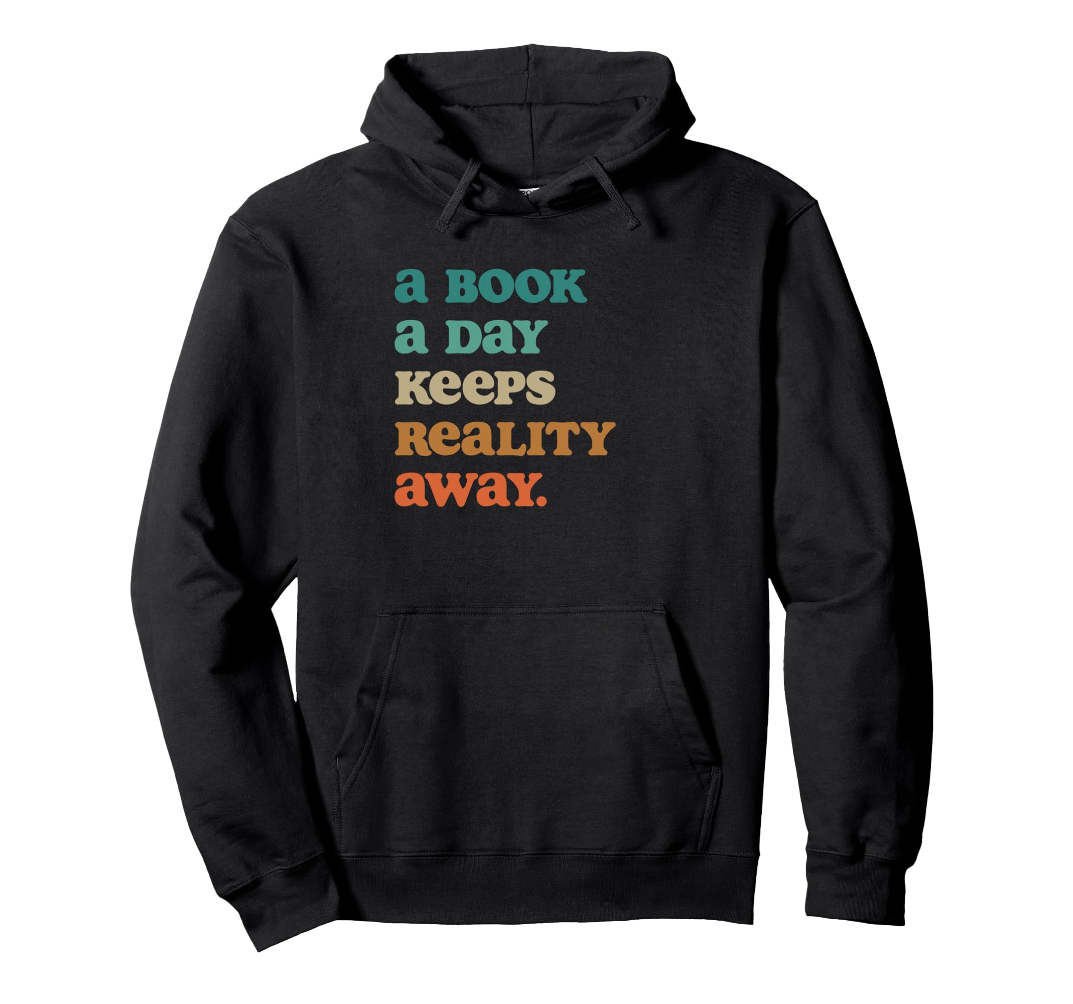 Funny Book Lover Reading Nerd Hoodie - Minimalist Print for Adults - T-Shirt, Sweatshirt, Hoodie