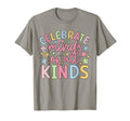 Celebrate Minds Neurodiversity Autism T-Shirt - Unique Graphic Unisex - T-Shirt, Sweatshirt, Hoodie