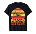 Reading My Gateway To Love Galaxy Romance T-Shirt - Graphic Print Unisex - T-Shirt, Sweatshirt, Hoodie