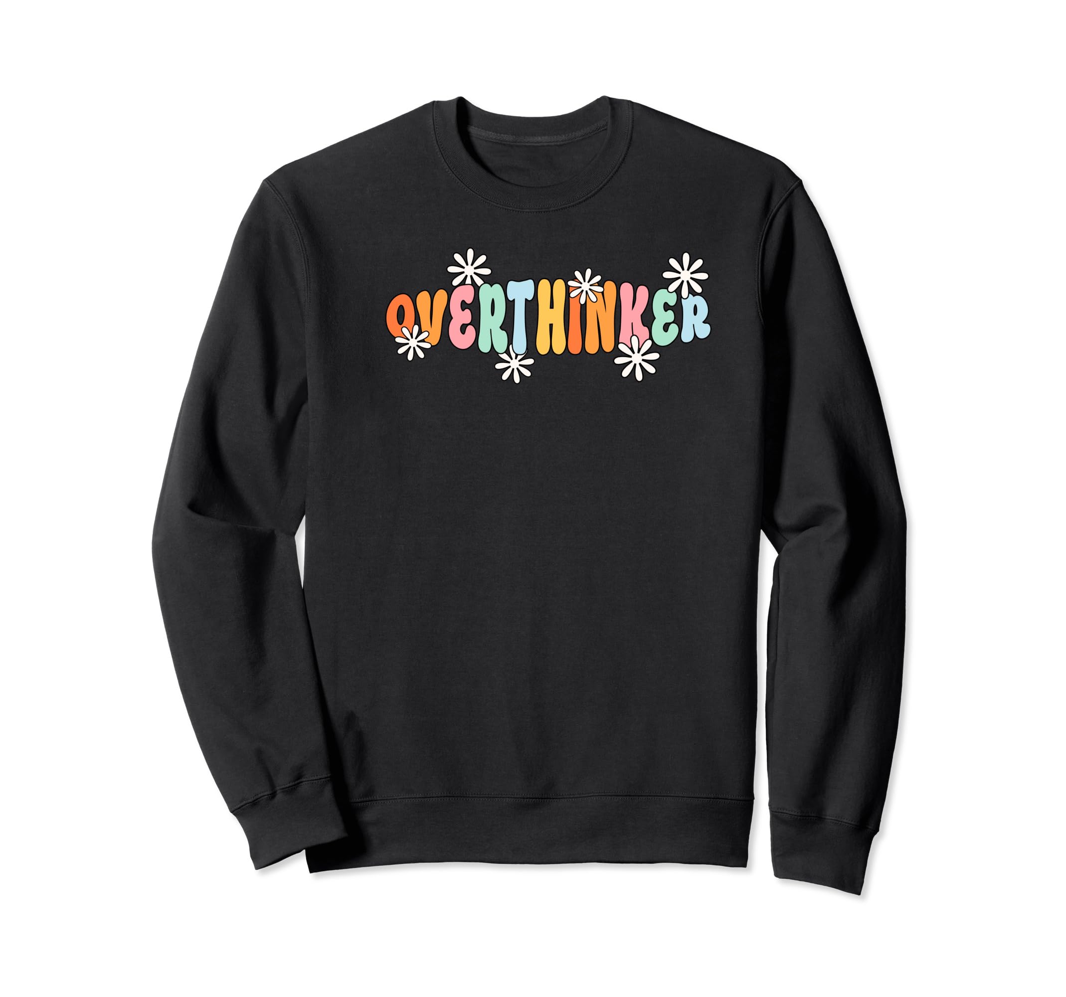 Overthinker Sweatshirt - Fun Novelty Design for Adults - T-Shirt, Sweatshirt, Hoodie