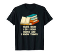Thats What I Do I Read Books Reading T-Shirt - Custom Art Print Unisex - T-Shirt, Sweatshirt, Hoodie