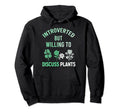 Introverted But Willing To Discuss Hoodie - Minimalist Print Men Women - T-Shirt, Sweatshirt, Hoodie