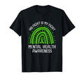 His Fight Is My Fight Mental Health T-Shirt - Trendy Graphic Men Women - T-Shirt, Sweatshirt, Hoodie