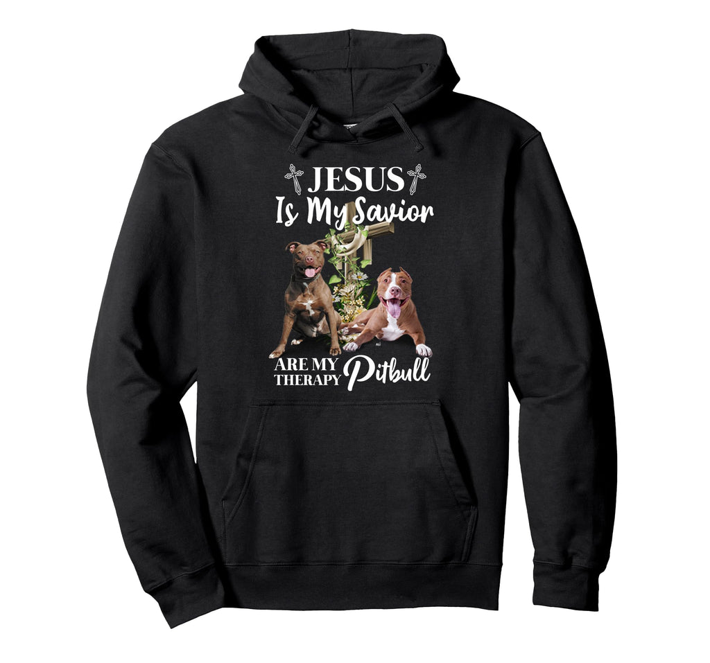 Jesus Is My Savior Are My Therapy Hoodie - Fun Novelty Design Men Women - T-Shirt, Sweatshirt, Hoodie
