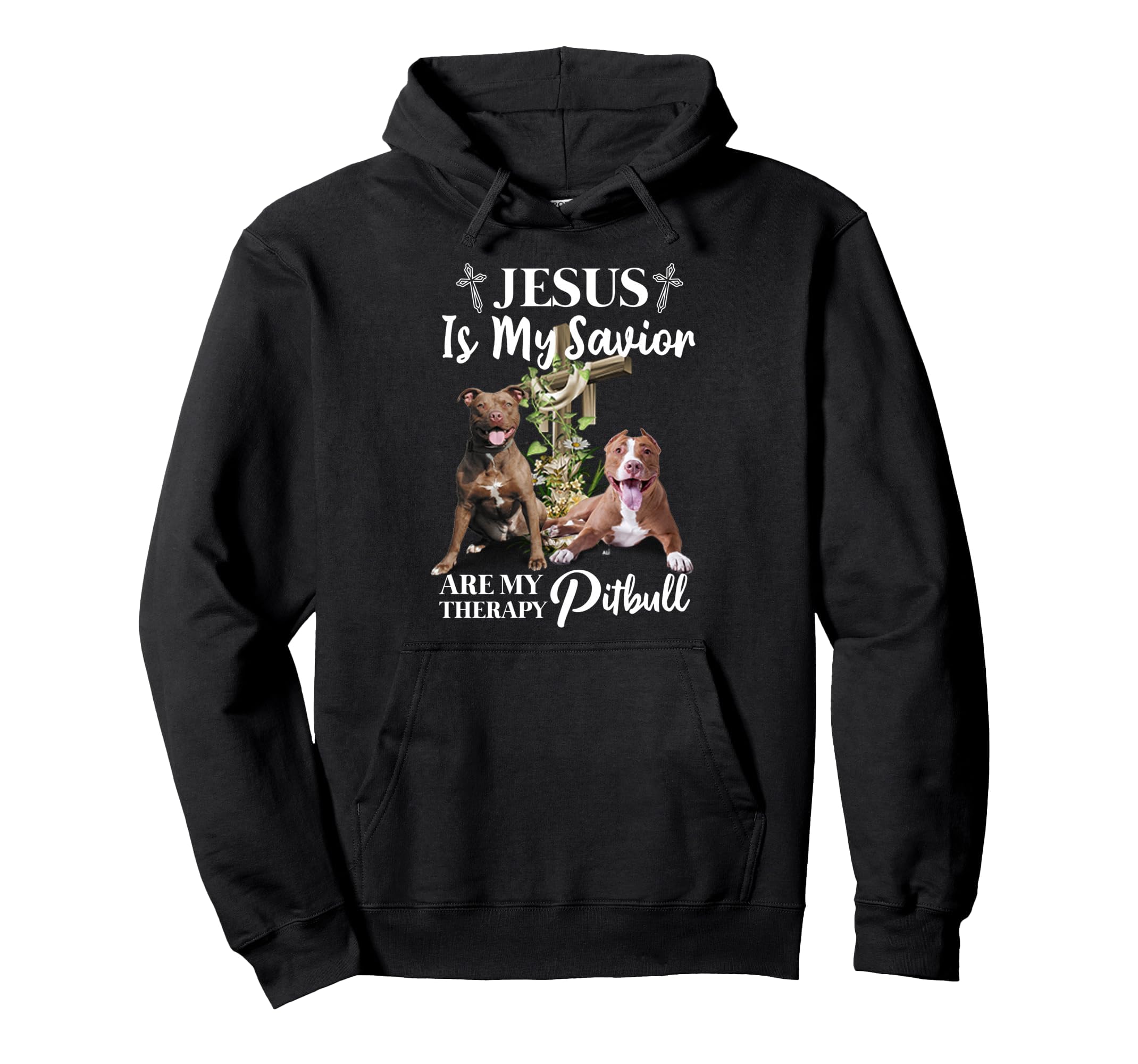 Jesus Is My Savior Are My Therapy Hoodie - Fun Novelty Design Men Women - T-Shirt, Sweatshirt, Hoodie