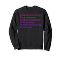Bibliophile Romance Book Genre Sweatshirt - Graphic Print for Adults - T-Shirt, Sweatshirt, Hoodie