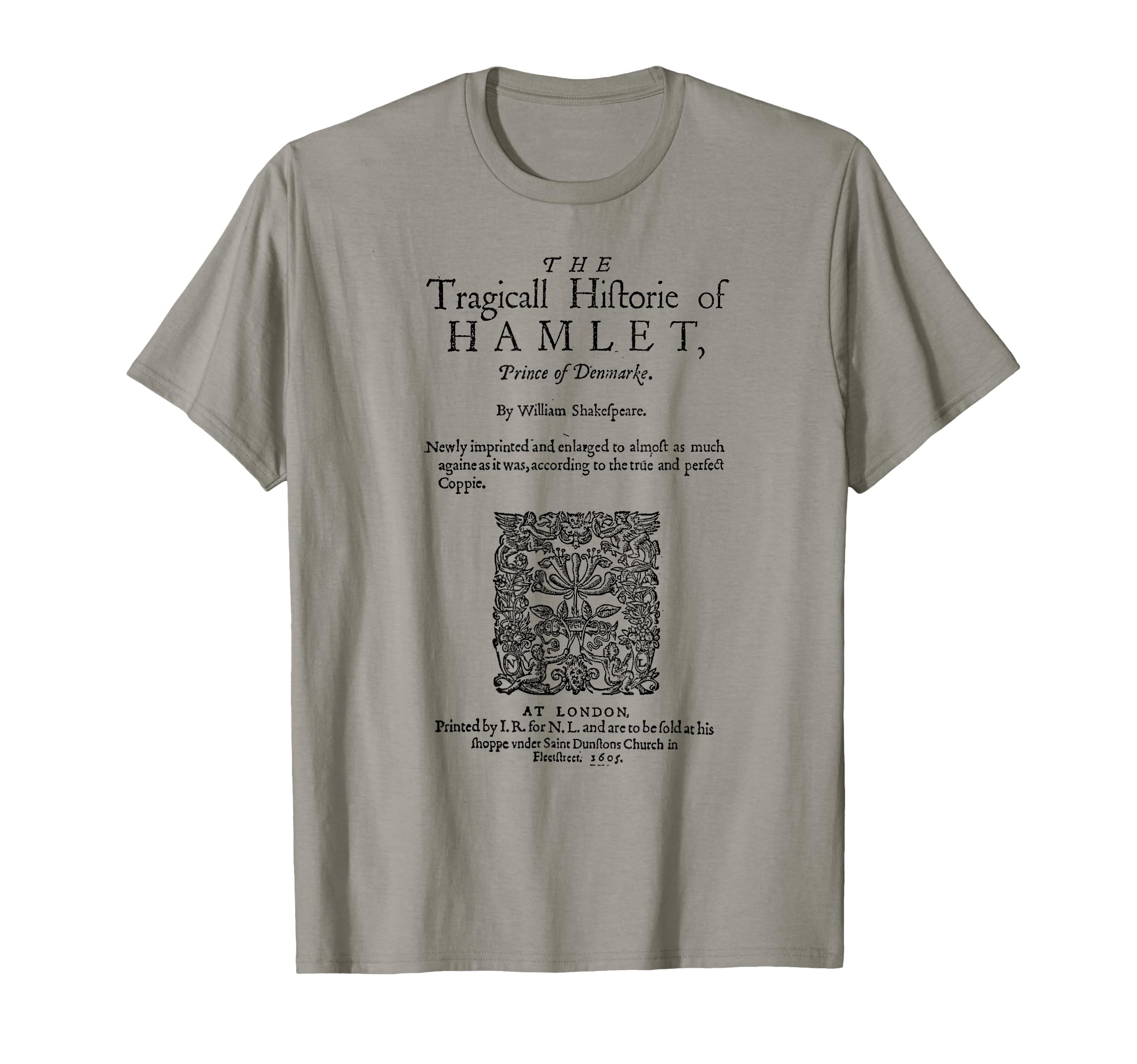 Hamlet Theatre Classical Literature T-Shirt - Minimalist Print for Adults - T-Shirt, Sweatshirt, Hoodie