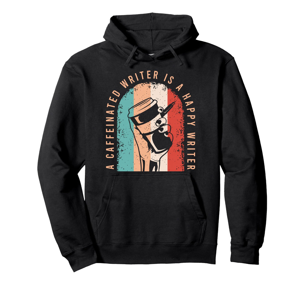 Writers Outfit Lover Coffee And Book Hoodie - Novelty Apparel Men Women - T-Shirt, Sweatshirt, Hoodie