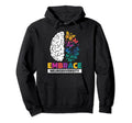 Embrace Neurodiversity Autism Adhd Asd Hoodie - Minimalist Print Unisex - T-Shirt, Sweatshirt, Hoodie