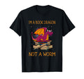 Funny Geek Dragon Reading Book T-Shirt - Novelty Apparel for Adults - T-Shirt, Sweatshirt, Hoodie