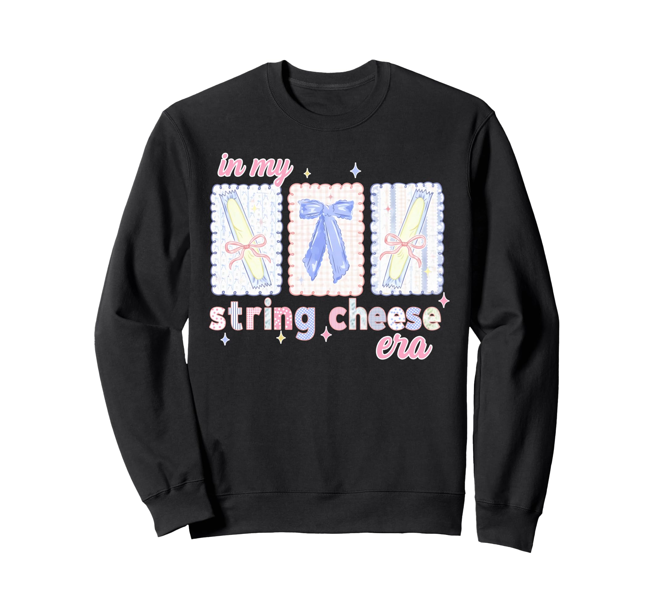 Coquette My String Cheese Era Mama Sweatshirt - Graphic Print for Adults - T-Shirt, Sweatshirt, Hoodie