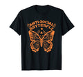 Anti Social Butterfly Introvert T-Shirt - Unique Graphic Men Women - T-Shirt, Sweatshirt, Hoodie
