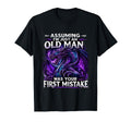 Assuming Im Just Old Fantasy Book Reader T-Shirt - Minimalist Print Unisex - T-Shirt, Sweatshirt, Hoodie