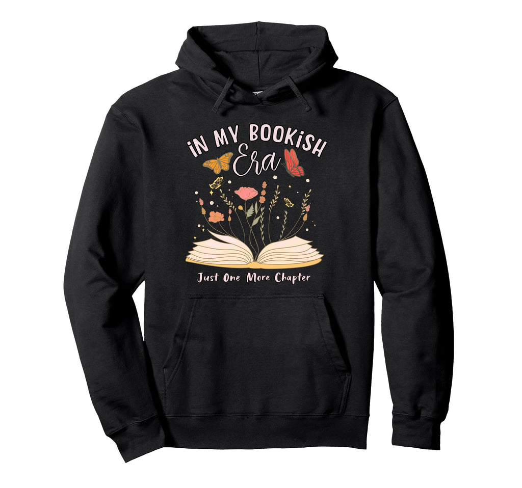 My Bookish Era Book Lover Open Book Hoodie - Streetwear Style for Adults - T-Shirt, Sweatshirt, Hoodie