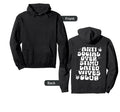 Groovy Antisocial Overstimulated Wives Hoodie - Trendy Graphic Men Women - T-Shirt, Sweatshirt, Hoodie
