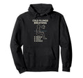 Cold Plunge Breathing Guide Ice Bath Hoodie - Novelty Apparel for Adults - T-Shirt, Sweatshirt, Hoodie