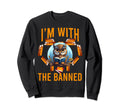 Im Banned Heart Funny Reading Owl Sweatshirt - Graphic Print Unisex - T-Shirt, Sweatshirt, Hoodie
