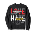 Love Happiness Gear Choose Joy Sweatshirt - Novelty Apparel for Adults - T-Shirt, Sweatshirt, Hoodie