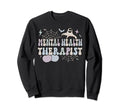 Spooky Mental Health Therapist Sweatshirt - Unique Graphic for Adults - T-Shirt, Sweatshirt, Hoodie