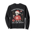 Funny Santa Skeleton Sweatshirt - Custom Art Print Men Women - T-Shirt, Sweatshirt, Hoodie
