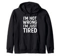 Sarcastic Exhausted Overthinkers Hoodie - Fun Novelty Design for Adults - T-Shirt, Sweatshirt, Hoodie