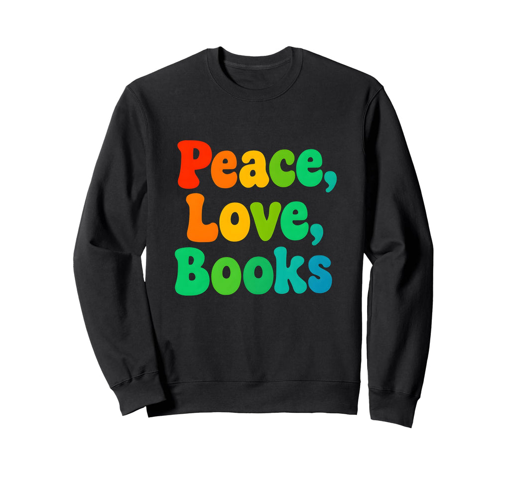 Book Lover One More Chapter Rainbow Sweatshirt - Novelty Apparel Unisex - T-Shirt, Sweatshirt, Hoodie