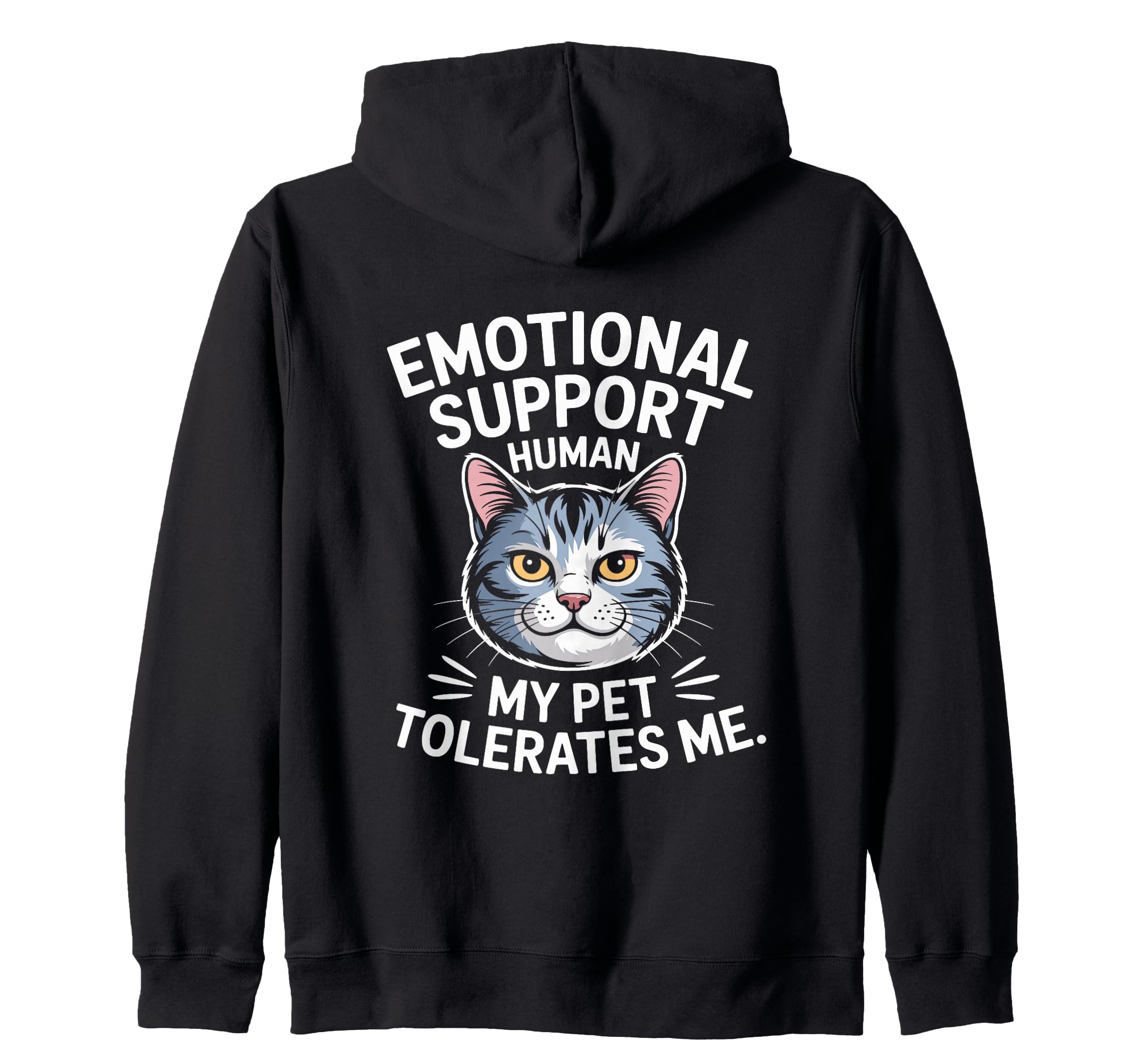 Emotional Support Human Do Not Pet Sweatshirt - Streetwear Style Men Women - T-Shirt, Sweatshirt, Hoodie