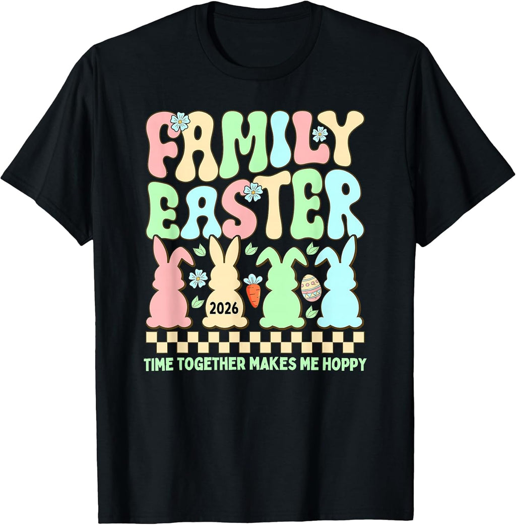 Matching Family Easter 2026 Unisex T-shirt, Sweatshirt, Hoodie, Long Sleeve Tee - T-Shirt, Sweatshirt, Hoodie