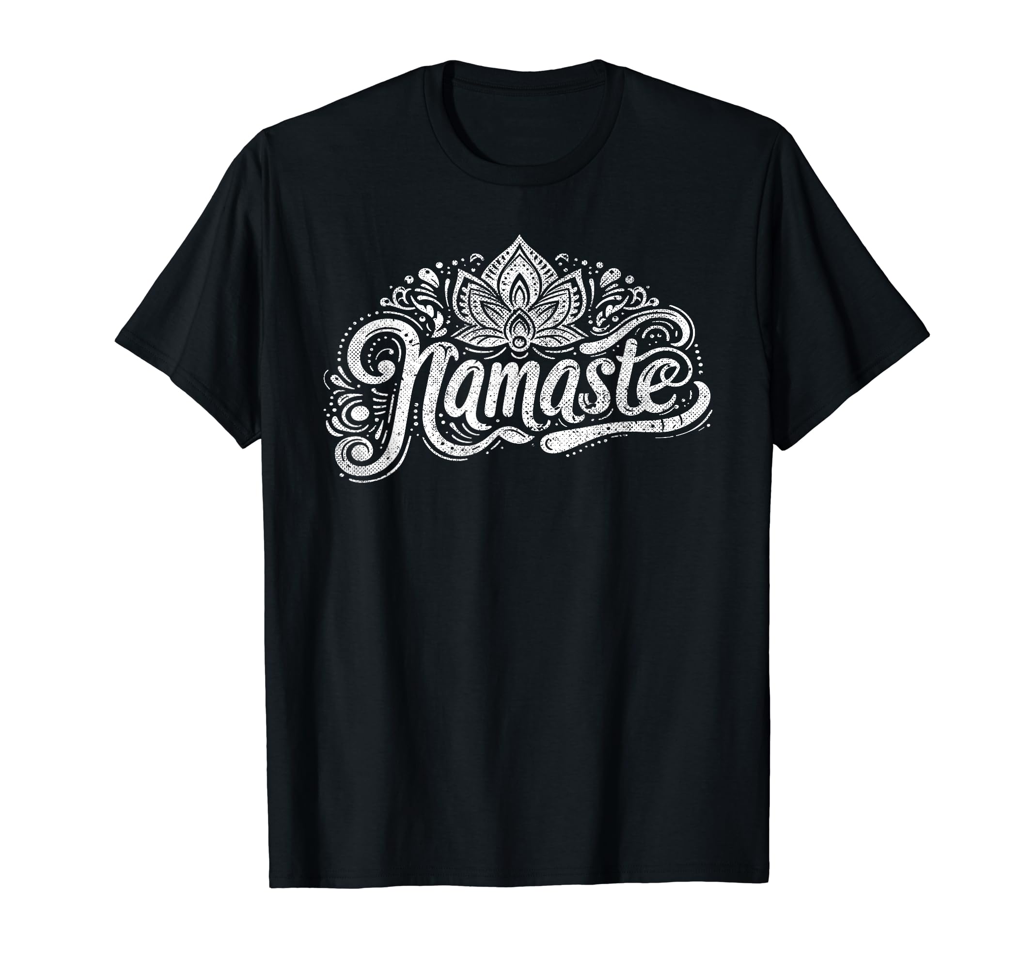 Namaste Yoga Meditation Zen Lotus T-Shirt - Trendy Graphic for Adults - T-Shirt, Sweatshirt, Hoodie