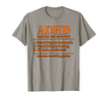 Adhd Definition Adhd Awareness Month T-Shirt - Trendy Graphic for Adults - T-Shirt, Sweatshirt, Hoodie