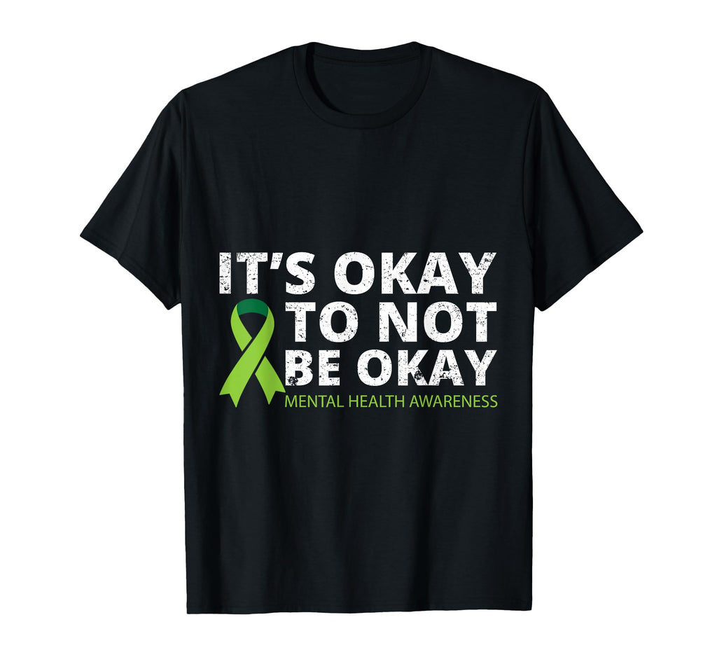 Suicide Depression Its Okay To Not T-Shirt - Aesthetic Graphic Men Women - T-Shirt, Sweatshirt, Hoodie