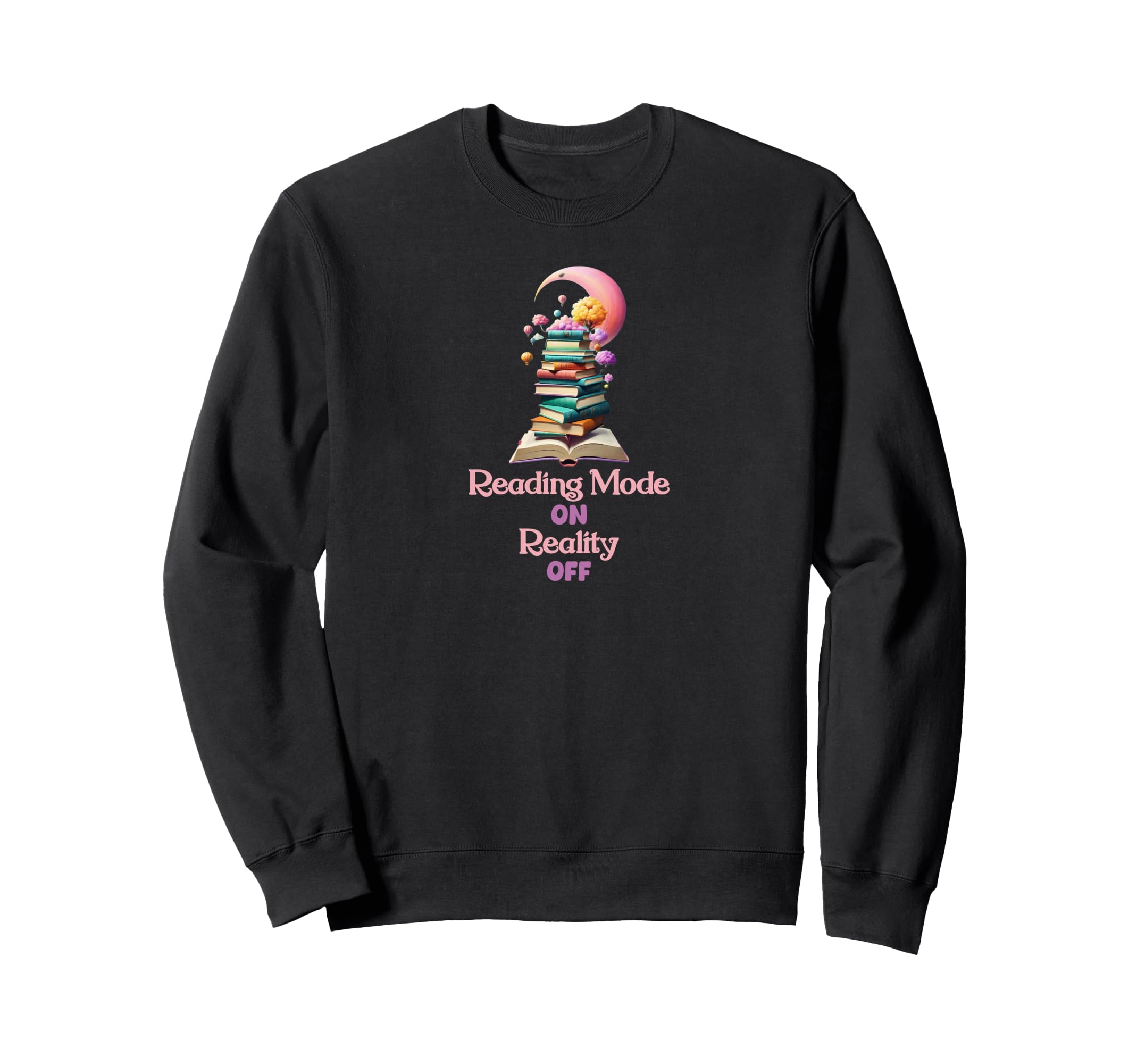 Book Worm Book Stack Reading Addict Sweatshirt - Unique Graphic Unisex - T-Shirt, Sweatshirt, Hoodie