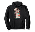 Dragon Reading Cat Books Gift Dragon Hoodie - Casual Everyday Wear Unisex - T-Shirt, Sweatshirt, Hoodie