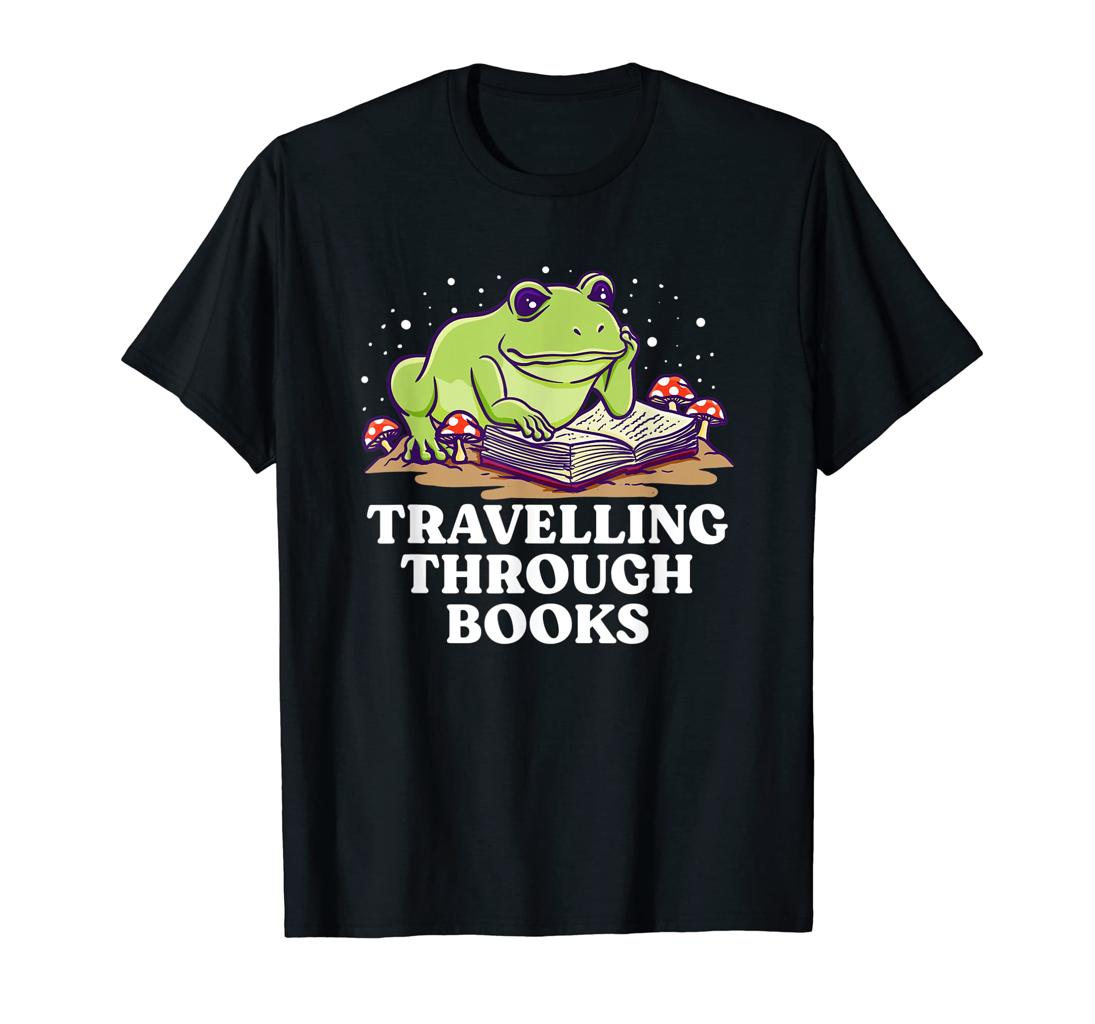 Travelling Through Books Reading T-Shirt - Streetwear Style Men Women - T-Shirt, Sweatshirt, Hoodie