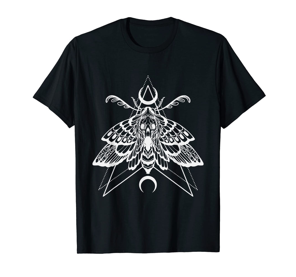 Beautiful Moth Goth Horror Antisocial T-Shirt - Unique Graphic for Adults - T-Shirt, Sweatshirt, Hoodie