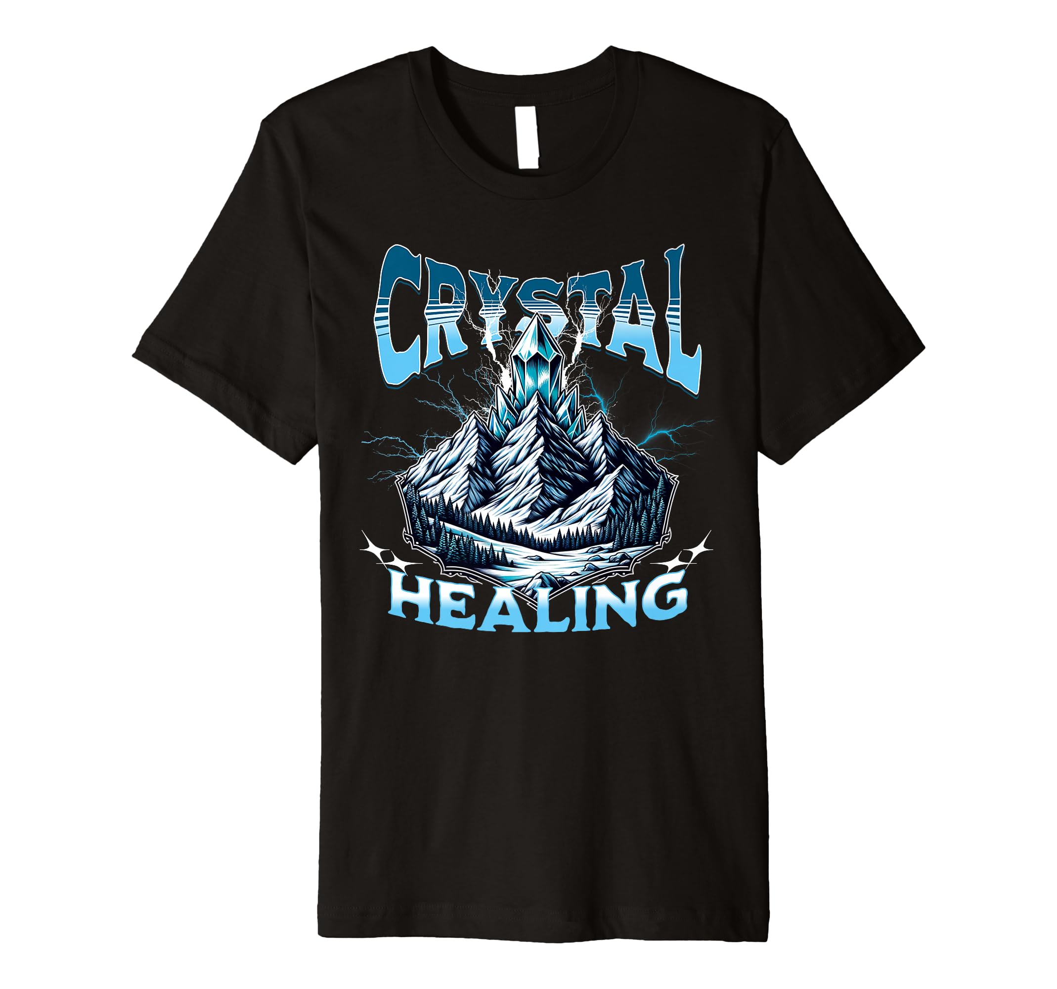 Crystals Healing S Energizing T-Shirt - Streetwear Style Men Women - T-Shirt, Sweatshirt, Hoodie