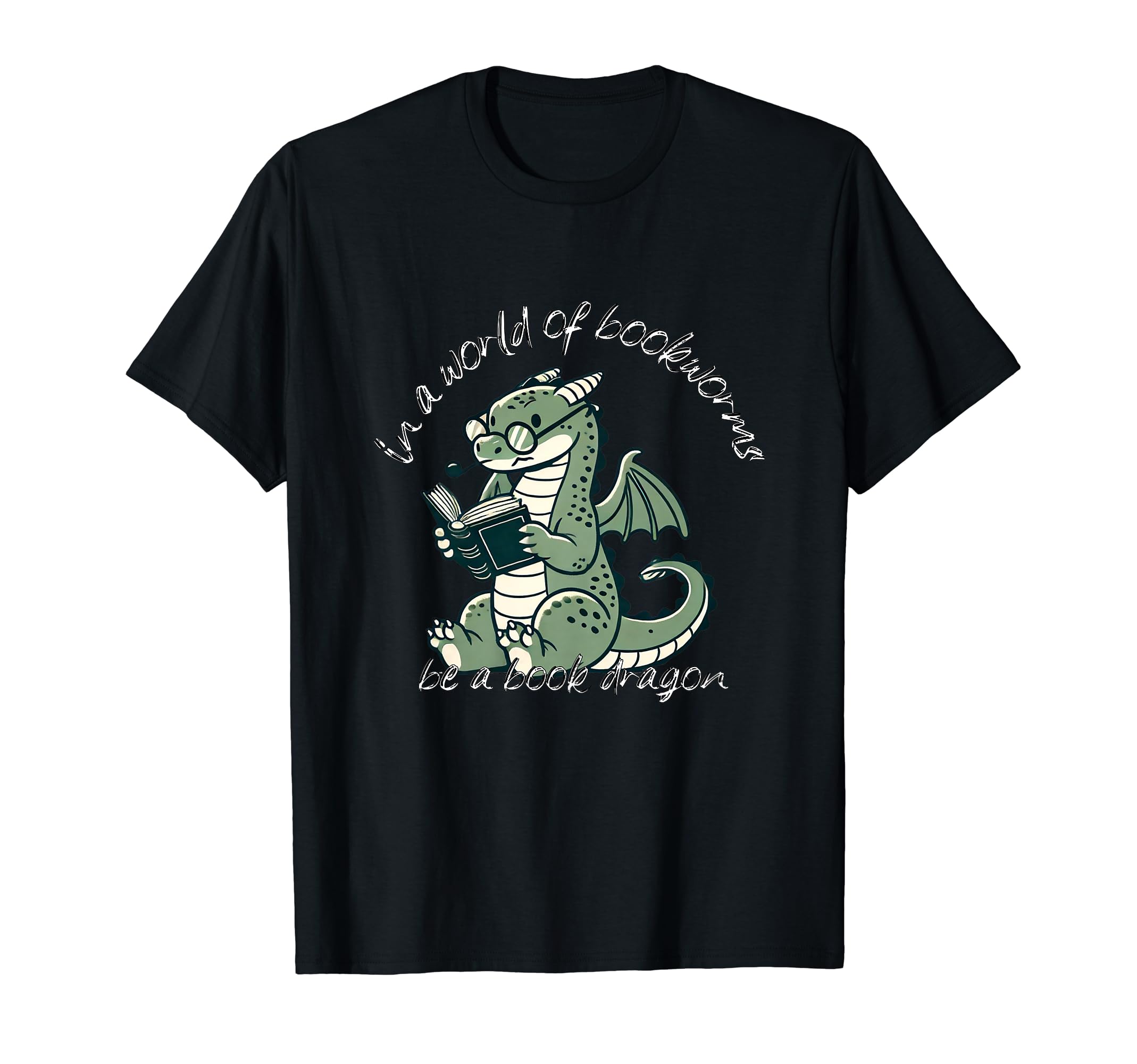 Dragon World Bookworms Be Book Dragon T-Shirt - Streetwear Style for Adults - T-Shirt, Sweatshirt, Hoodie