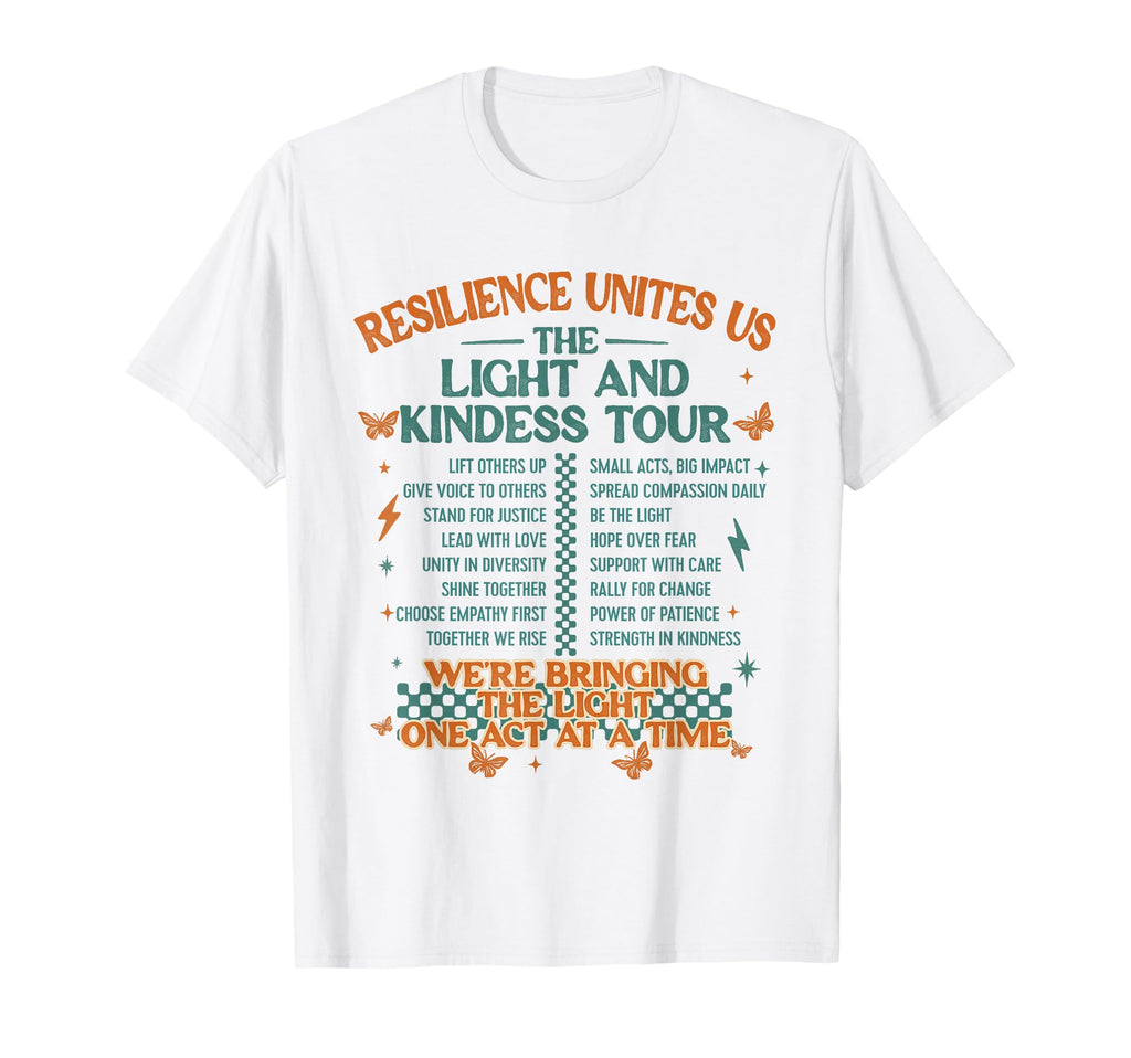 Positive Vibes Chronic Resilience Light T-Shirt - Novelty Apparel Unisex - T-Shirt, Sweatshirt, Hoodie