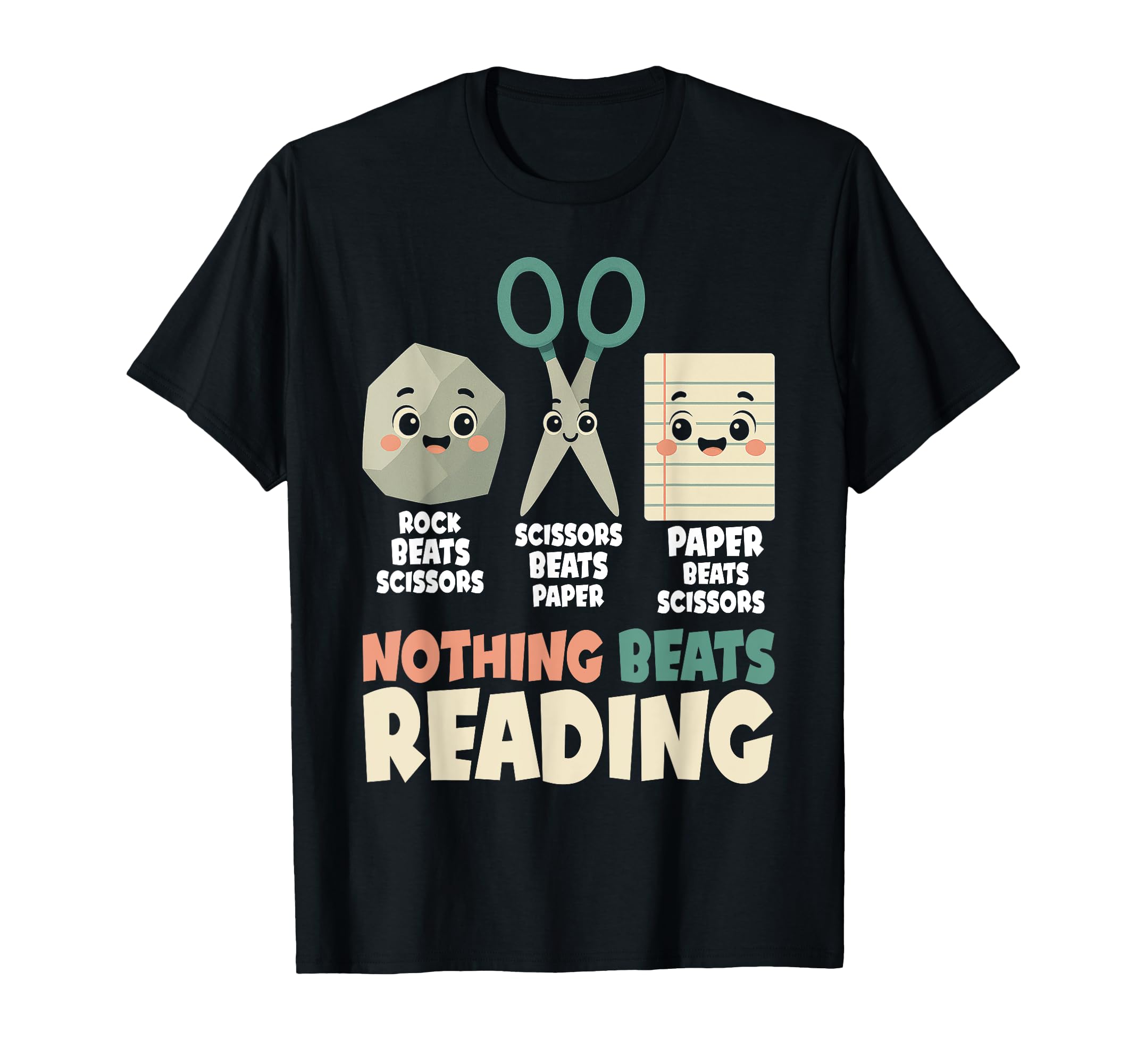 Nothing Beats Book Reading Books Lover T-Shirt - Graphic Print for Adults - T-Shirt, Sweatshirt, Hoodie
